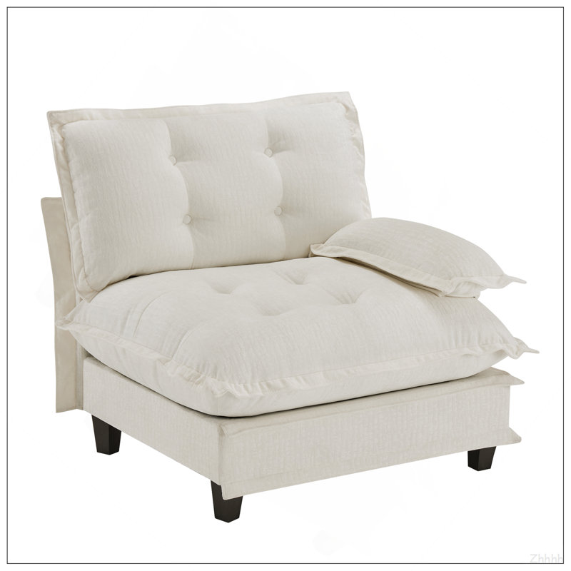Canapé 73 RSF - Chenille - Beige, Beige
