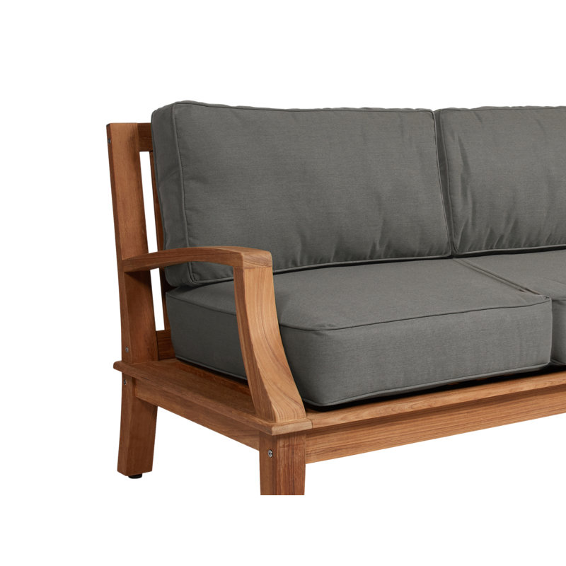 Grande Patio Sofa with Sunbrella Cushions, Fawn