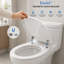 Siège de toilette allongé à dégagement rapide magnétique
