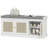Shoe Storage Bench With Woven Rattan Doors-995706042