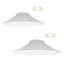 17cm H Metal Cone Lamp Shade ( Screw On )-816512016