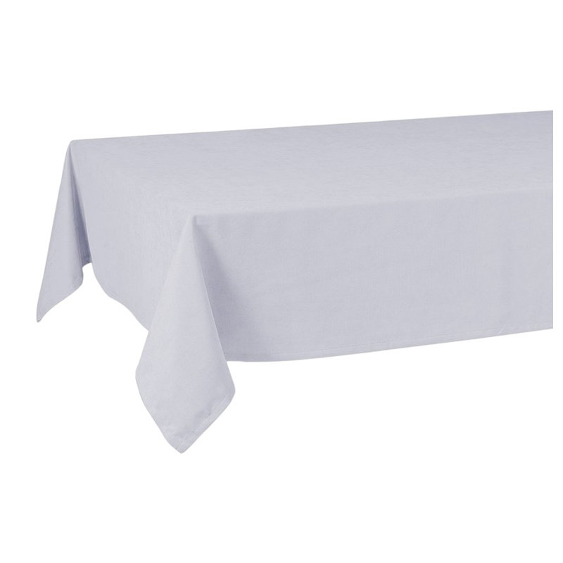 55" X 120" Gray Polyester Tablecloth, 120" L x 55" W, Gray