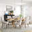 Modern Linen Fabric Kitchen Side Chair,  Dining Chair（Set Of 2）-907506182-907506180