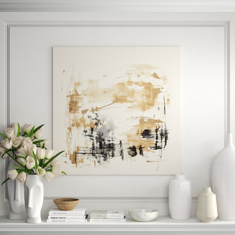 Color Turmoil IV Print by Sara Brown, 40" H x 40" W, Outdoor