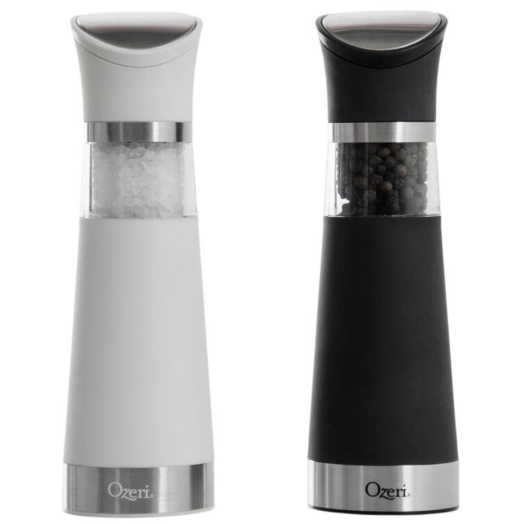 Automatic Salt and Pepper Grinder Set Electric Adjustable Spice Mill  Kitchen Gadgets and Accessories Transparent Spice