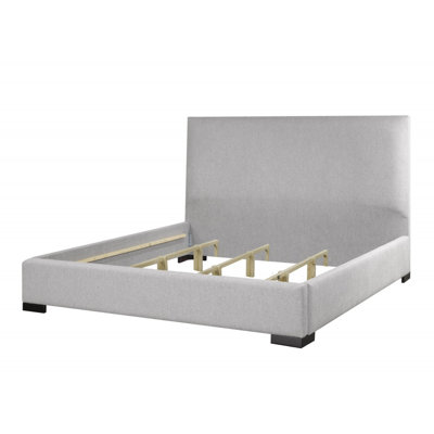 , Lit plateforme Alnis beige