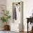 Versatile Hall Tree With Shoe Storage And Coat Rack For Entryways