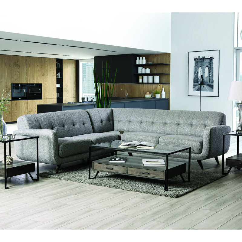 Canapé modulaire symétrique de 90,5 po Jacquilynn