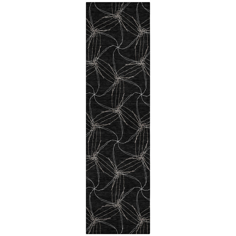 Aquaisha Geometric Indoor / Outdoor Rug, Runner 2'3" x 7'6"