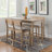 Entwistle Acacia Solid Wood Dining Table-87649884