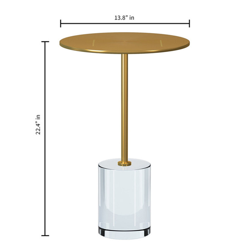 table de bout Block