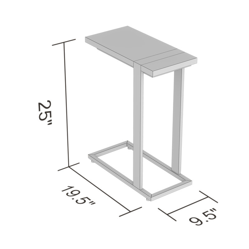 Ashmitha End Table, Brown Reclaimed Wood