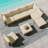 8 Pieces Sectional Seating Group With Cushions-1893988766