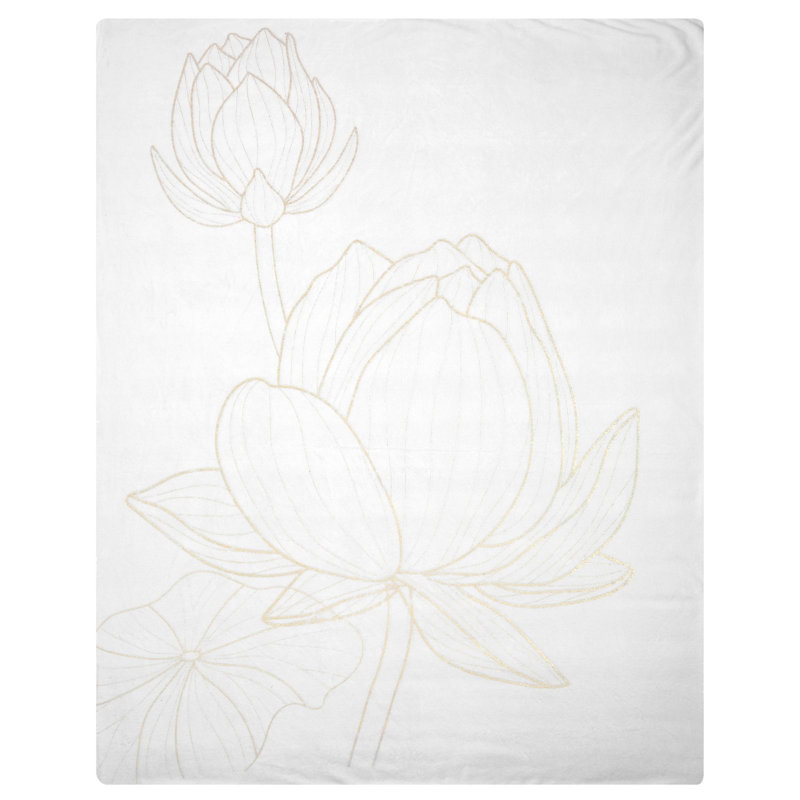 Lili Bedspread, White