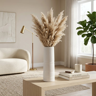 Rachael Modern Neutral Ceramic Vase