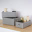 JVL Fabric Decorative Basket