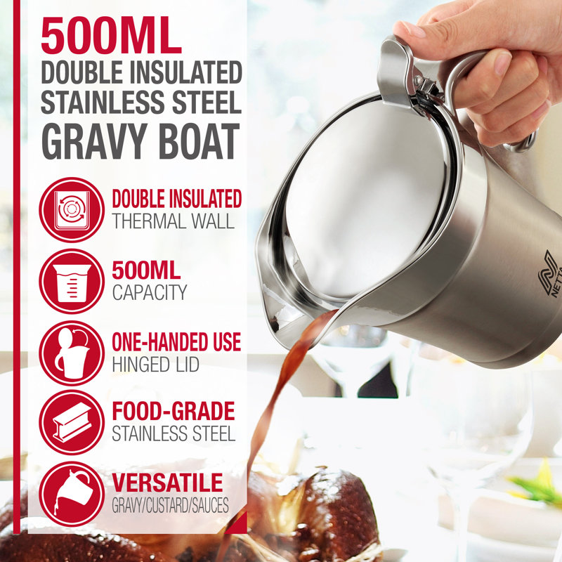 NETTA 500ml Gravy Boat