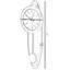 Horloge murale Clinger
