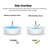 Steinstil 14.96'' Ceramic Rectangular Bathroom Sink with Overflow