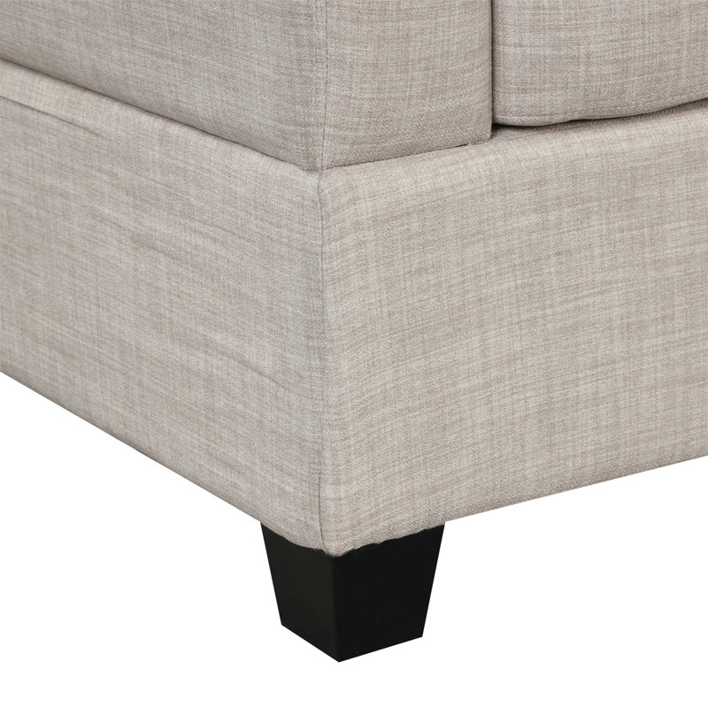 Beige Linen Sofa