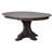 Fretwell Round Extendable Solid Wood Dining Pedestal Table in Antique Grey