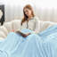 Machine Tufted Throw Blanket