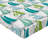 Ambesonne Nautical Fitted Sheet 2-Pack Sailing Boat Theme Multicolor-106776650