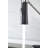 Kitchen Faucet With Soap Dispenser Single Handle Kitchen Sink Faucet With Pull Down Sprayer Utility Sink Faucet Single Hole For Laundry Sink Stainless Steel 1.8 GPM