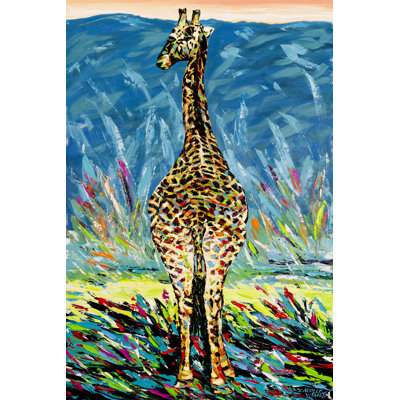 Regal Giraffe II - Painting