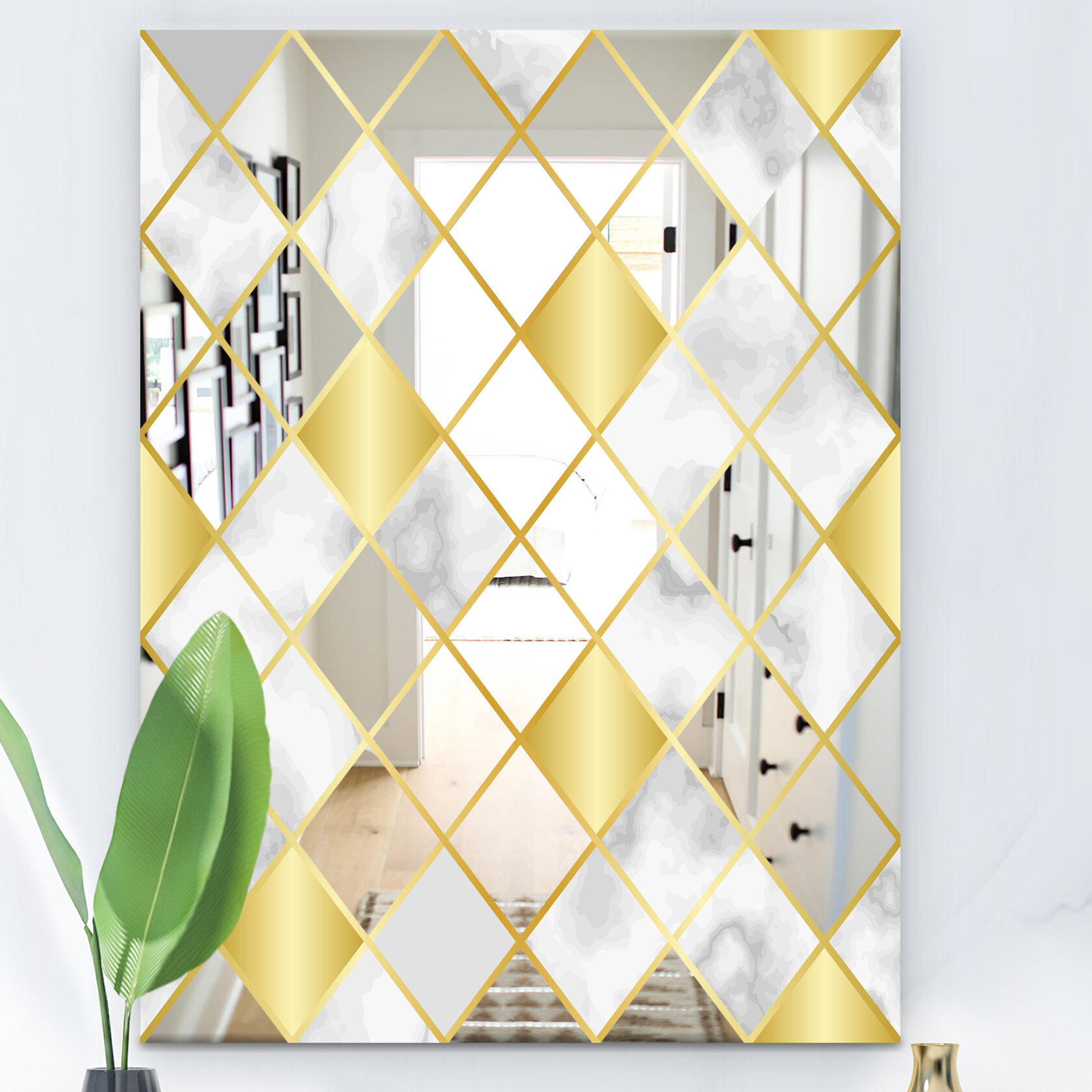 Diamond Small Mirror by Essential Home