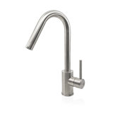 Acquaco Linki Kitchen Deck Mount Single-Hole Single Handle Kitchen Faucet with 6-3/4'' Spout Reach