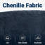 93cm Wide Chenille Standard Recliner with Massager-204539756