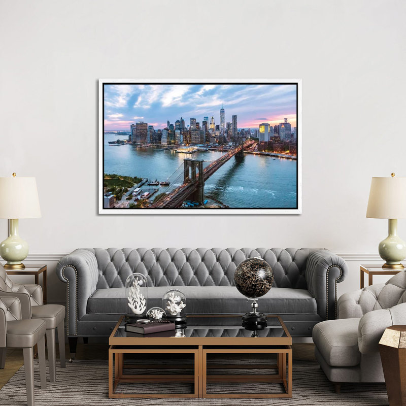 Matteo Colombo - No Frame Print on Canvas, 66.04 cm H x 45.72 cm W, White Floater Framed