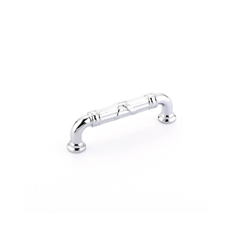 Poignée barre Emtek, Chrome poli, 3.5"