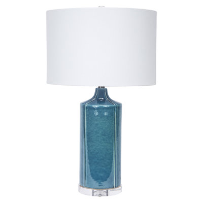 Teal Ceramic Dawson Table Lamp