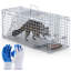 Cage à piège pour animaux 9,05 x 9,84 x 25,59 po