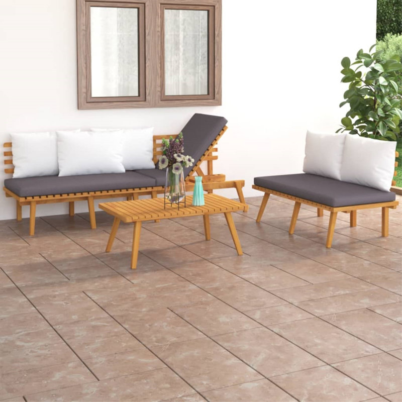 Outdoor Chaise Lounge , Cushion Included