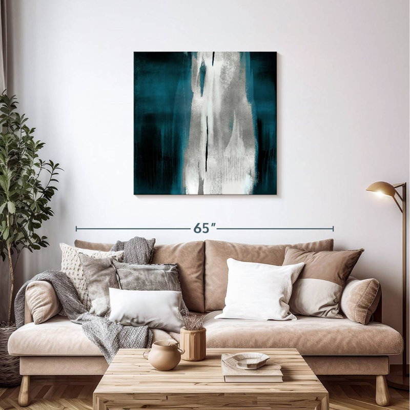 Avery Free Fall Teal With Silver I