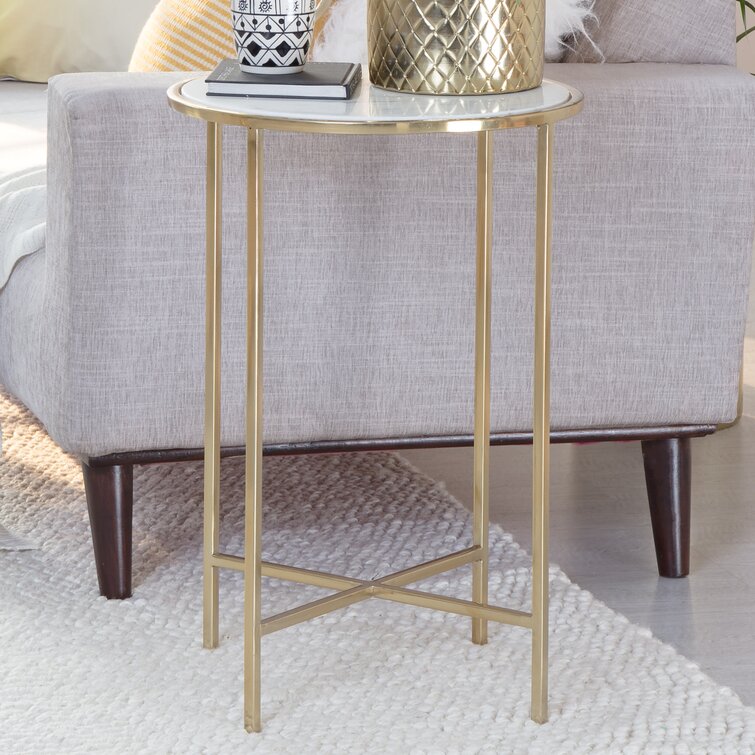 Elliott Marble Side Table