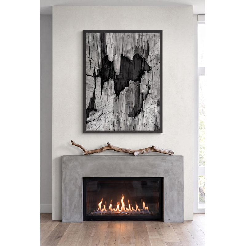 Burnt Origins Pulse, 22" H x 29" W