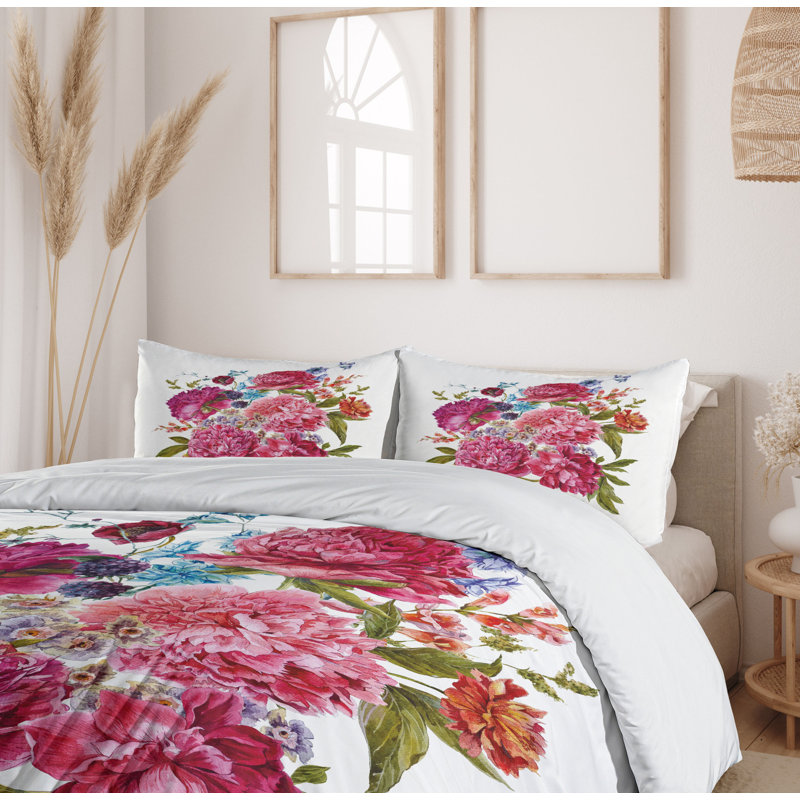 Shabby Elegance Modern & Contemporary Polyester Duvet Cover, King