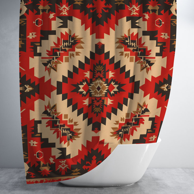 Shireen Eastern Elegance Shower Curtain_easternelegance_12, 84" H x 71" W