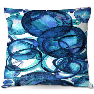 Couch Worlds Collide Square Throw Pillow