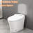 Ceramic Smart Toilet With Foot Sensor Flush & Night Auto Function Long-Lasting Material