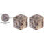 Dice marbre figurines et sculptures abstraites-258425036