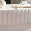 Table de rangement cannelée avec couvercle amovible