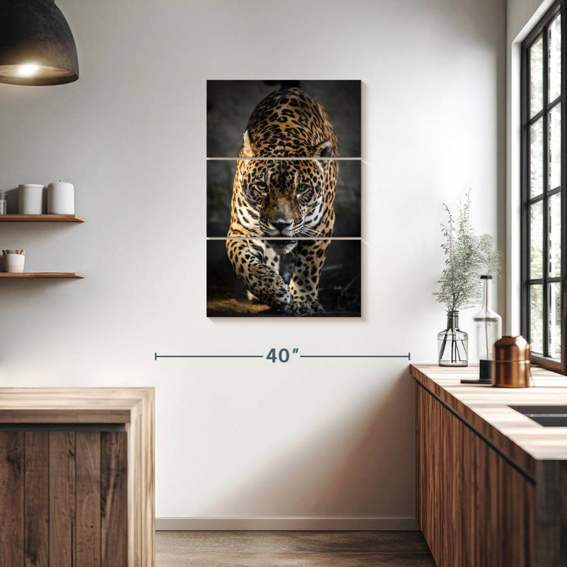 Brampt Strutting Jaguar, 38" H x 24" W