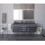 Ensemble de meuble-lavabo simple mural 60 "avec miroir Nile-84818209-84818211-84818213