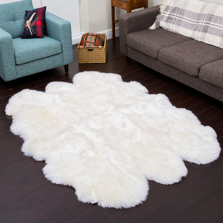 Tapis intérieur/extérieur blanc/ivoire tissé à la main nouvelle-zélande Roxy