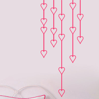 Abstract Non-Wall Damaging Wall Decal